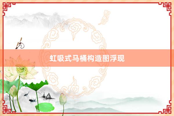 虹吸式马桶构造图浮现